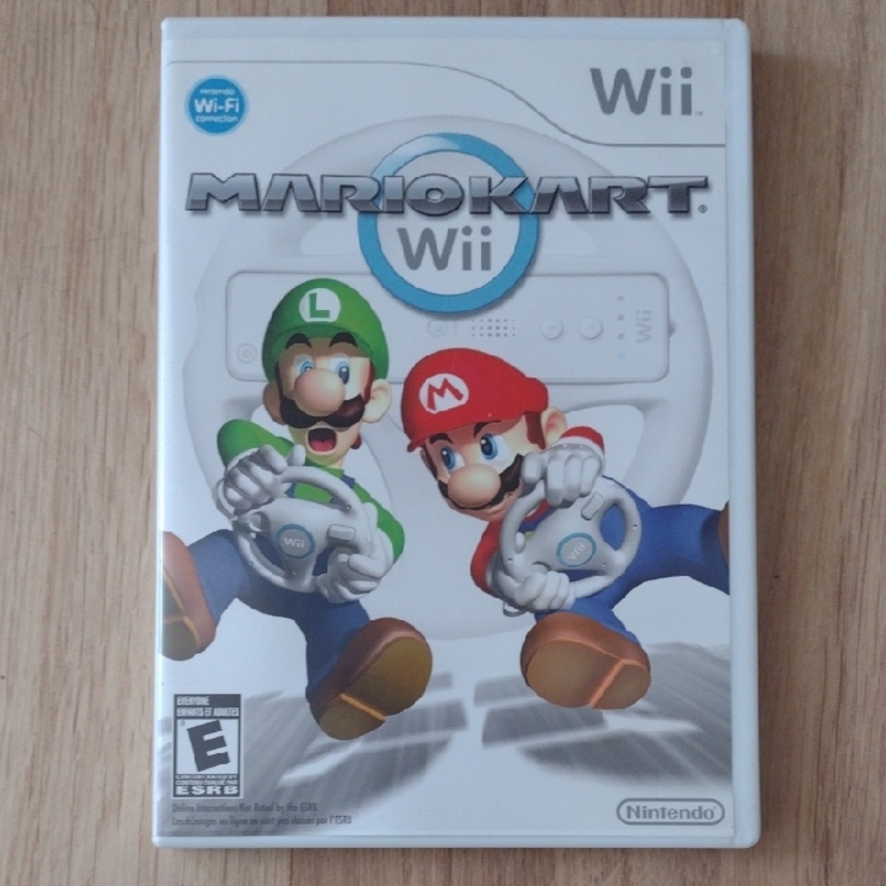 Wii Mariokart Nintendo Game Like New